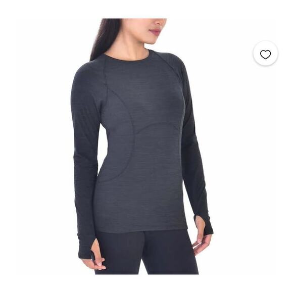 Spider Ladies' Long Sleeve Brushed Active Top Sweatshirt Black Size XL - Picture 1 of 13